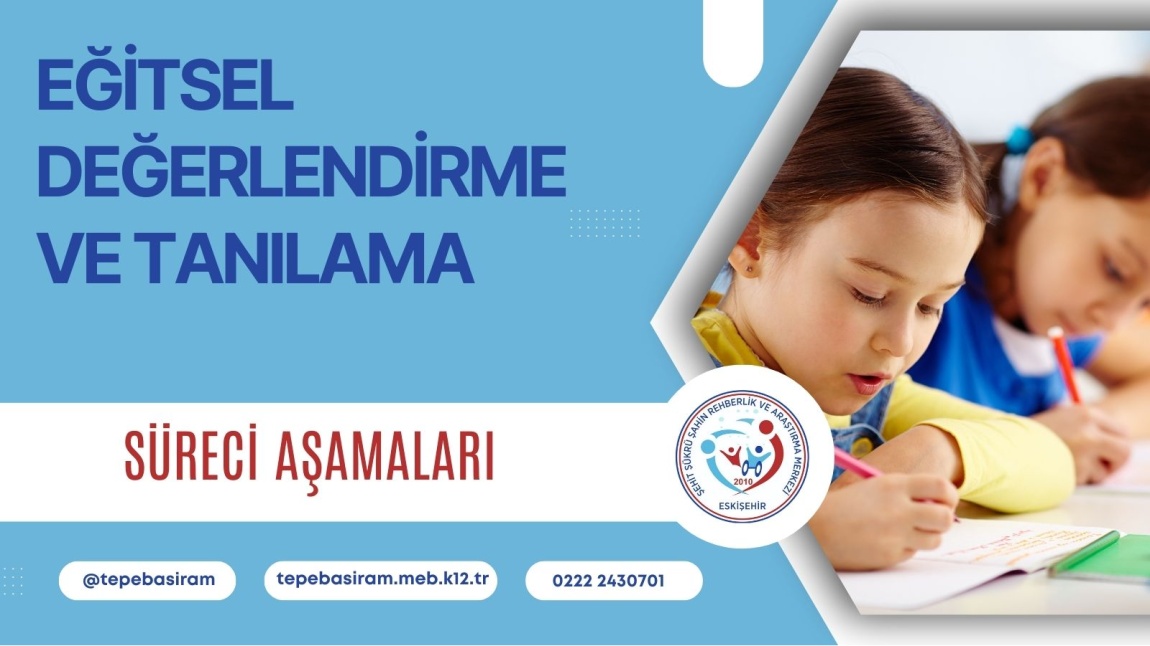 EĞİTSEL DEĞERLENDİRME VE TANILAMA SÜRECİ AŞAMALARI